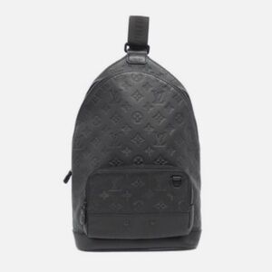 Authentic LOUIS VUITTON Monogram Shadow racer Sling Bag